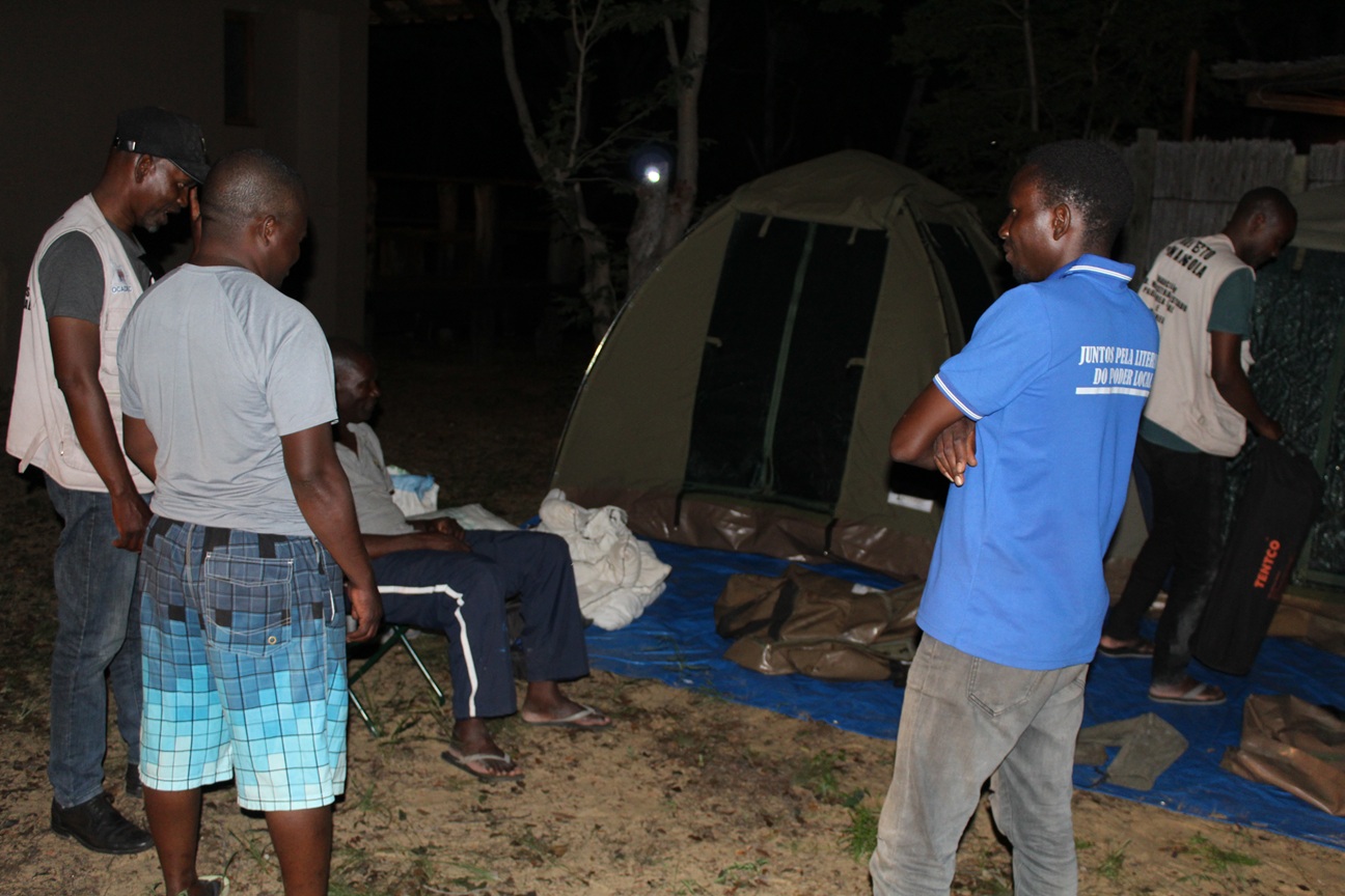 Travessia do Rio Calonga